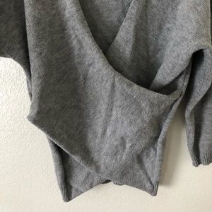 Grey sweater/blouse - winter